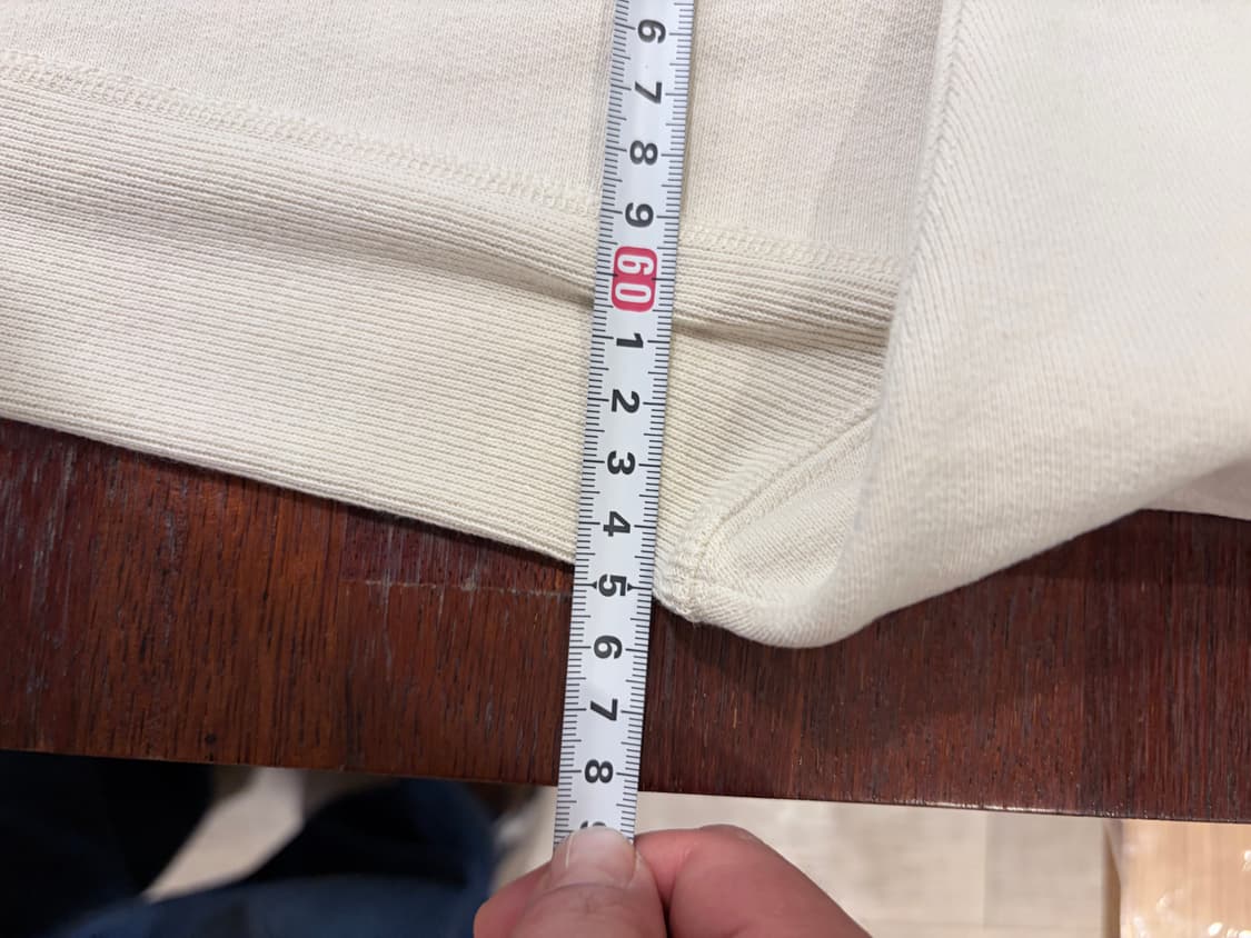 캡틴선샤인 크루넥 스웻 셔츠 베이지 5사이즈 상품이미지2