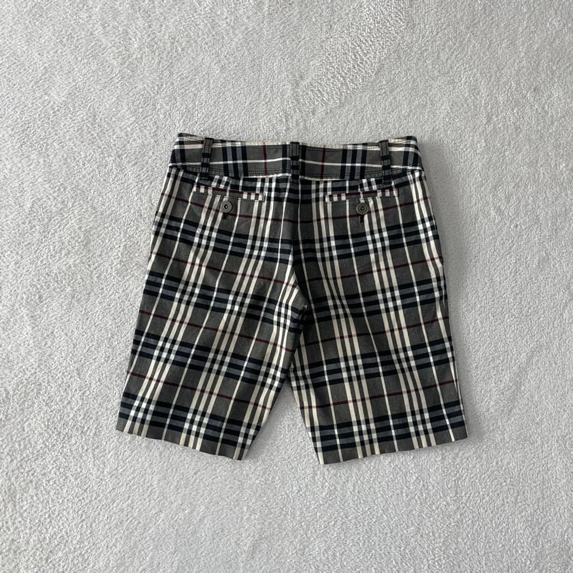 S-M 버버리 여성 블루라벨 체크노바 반바지 상품이미지7