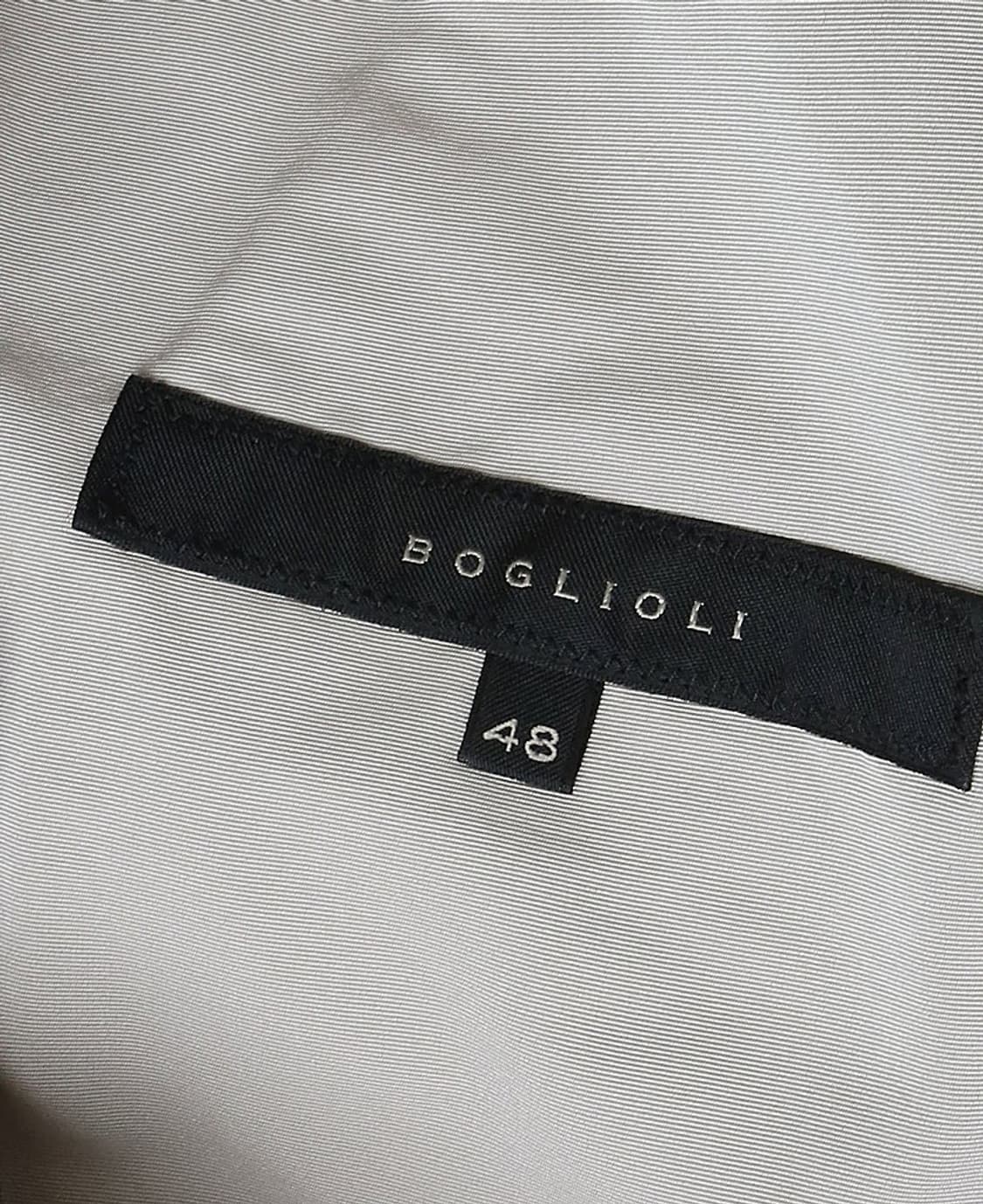 볼리올리 [Boglioli] 라이트 그레이 더블 브레스티드 트렌치 코트 상품이미지8