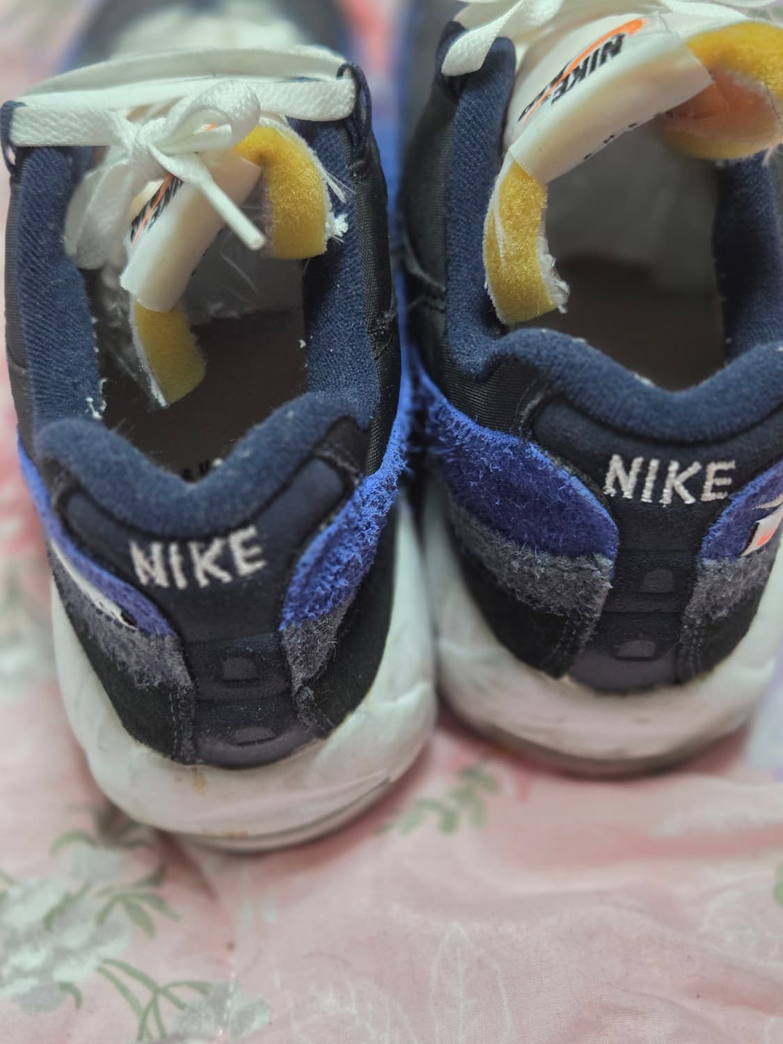 나이키 운동화 블랙/블루 스웨이드265 상품이미지4