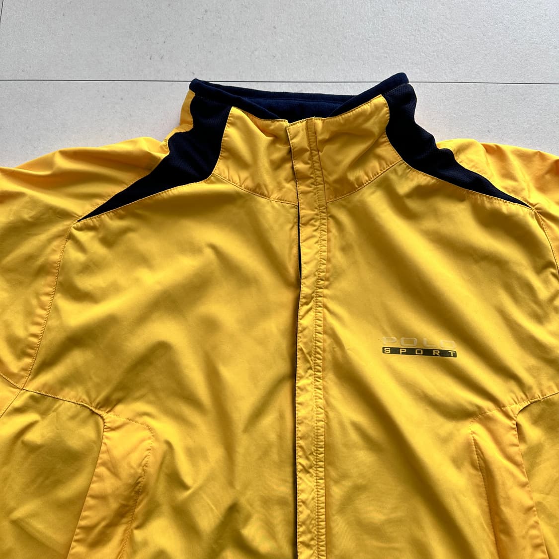 [XL] 90s 폴로스포츠 옐로우 윈드브레이커 바람막이 상품이미지2