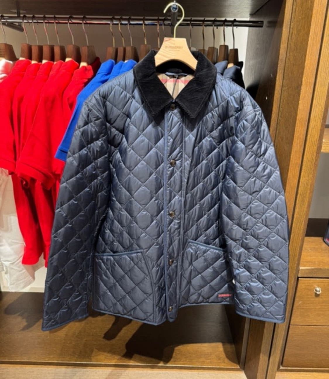 버버리 퀼팅자켓 m 상품이미지1