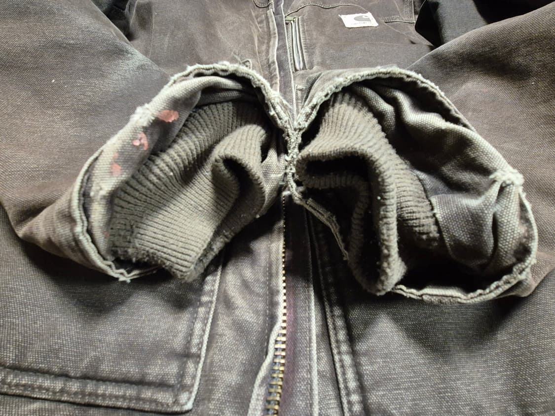 빈티지 칼하트 c61 다크브라운 자켓 상품이미지7