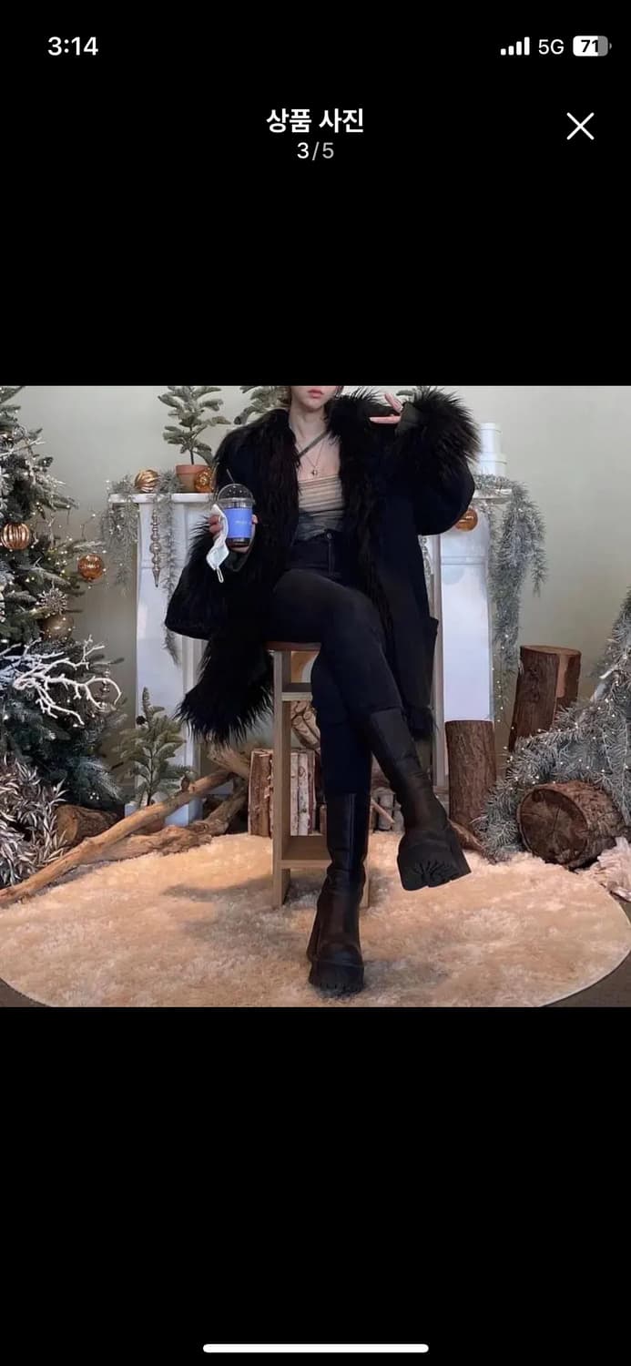 145 office 폭스퍼 무스탕 상품이미지4