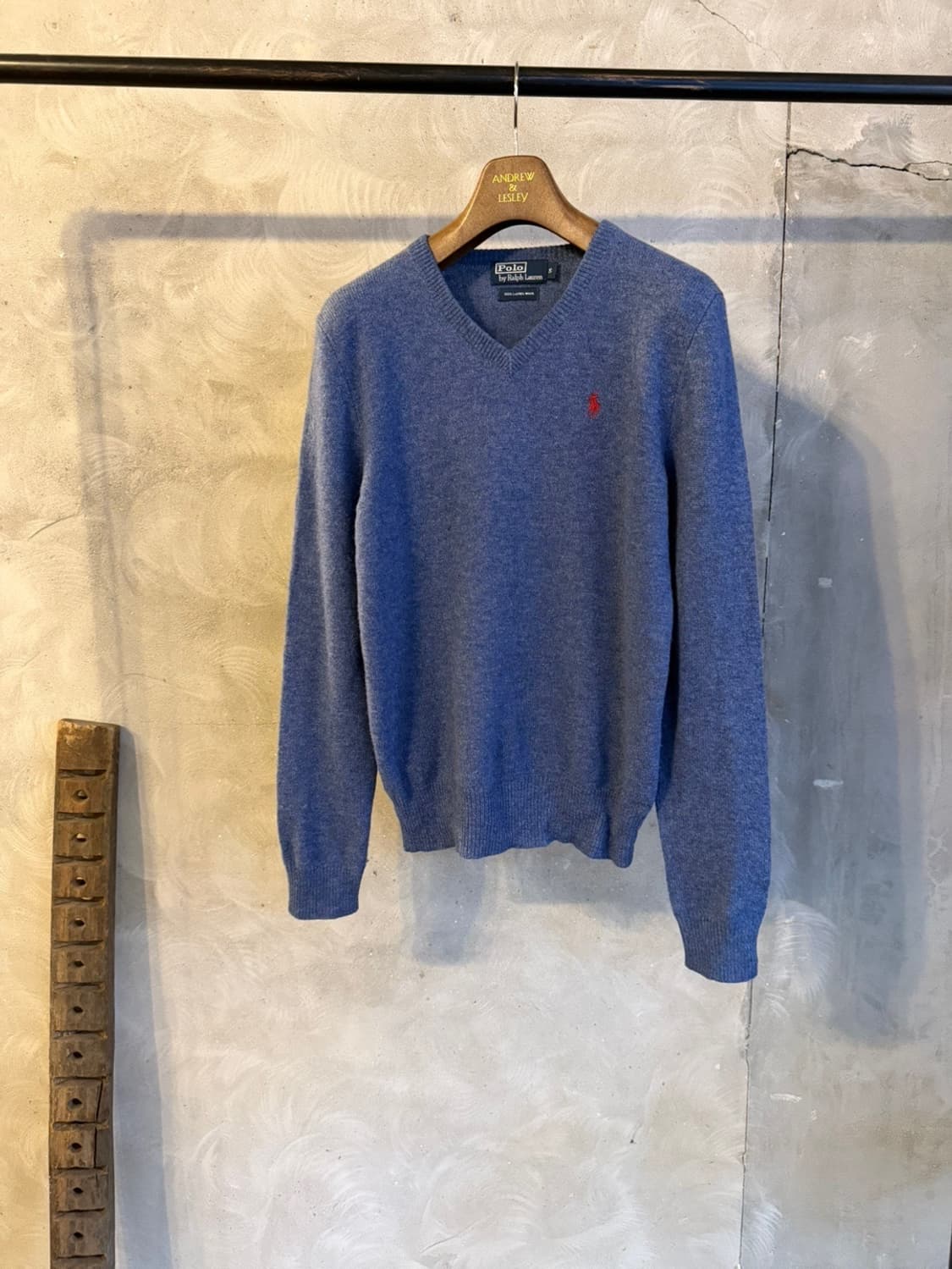 폴로 랄프로렌 램스울 브이넥 니트 100 상품이미지9