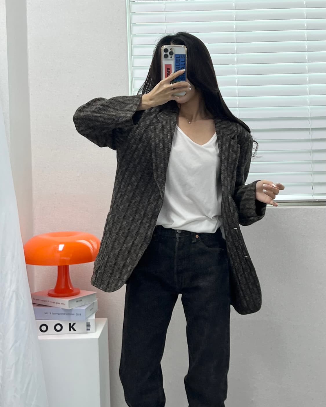 (M)빈티지 울 블레이져-M1382 상품이미지8