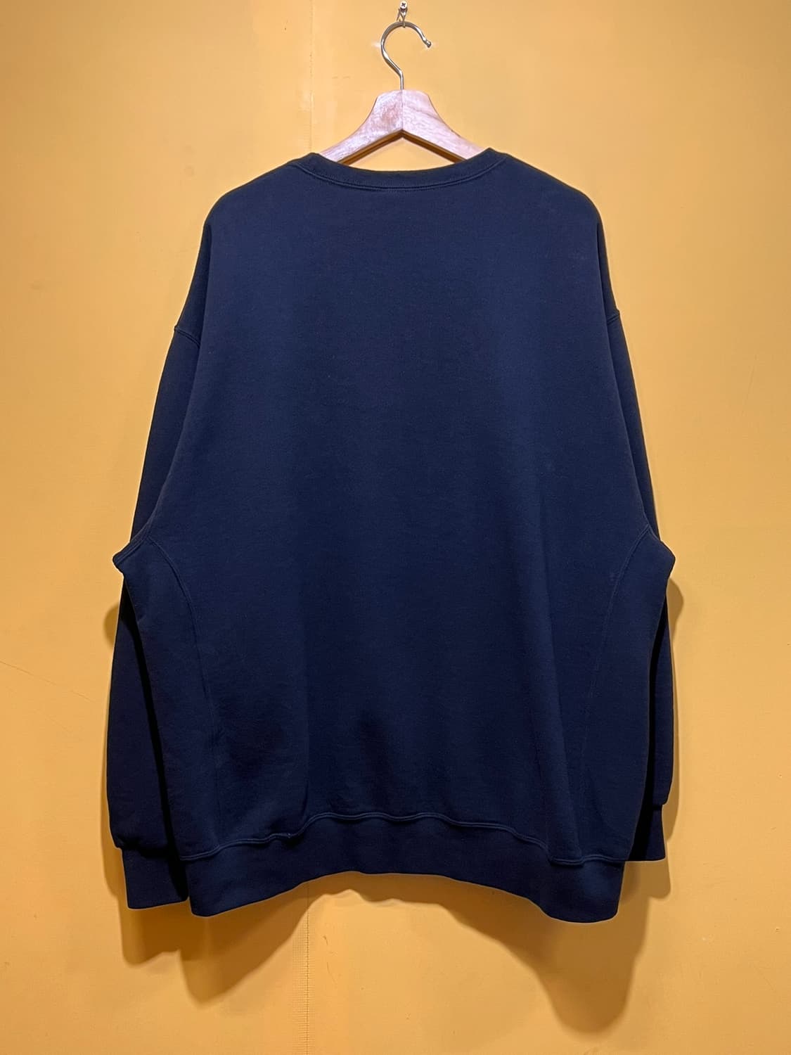 [3XL] 러셀 애슬레틱 무지 기모 맨투맨 네이비 상품이미지7