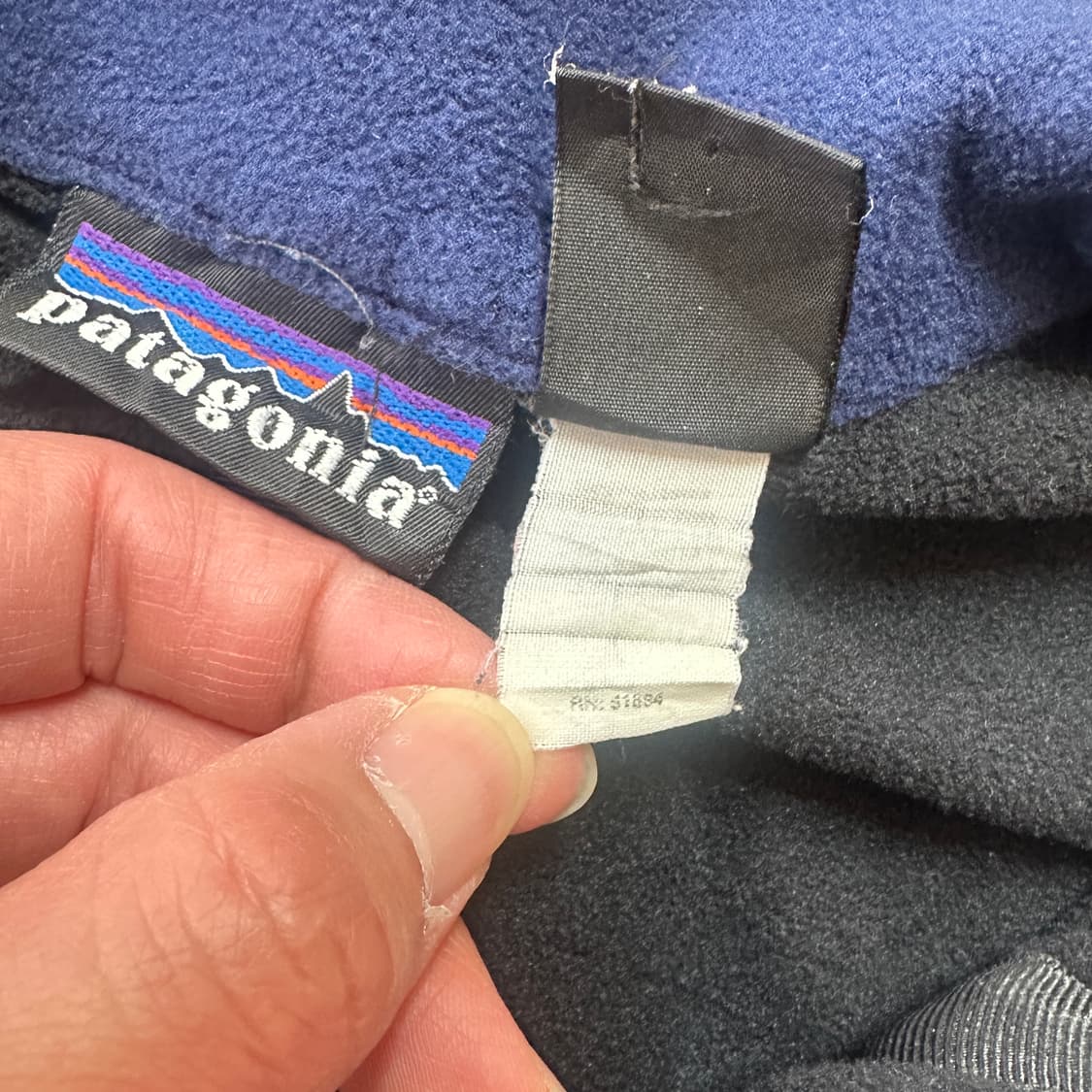 90s USA 파타고니아 후리스 집업 자켓 S 상품이미지7