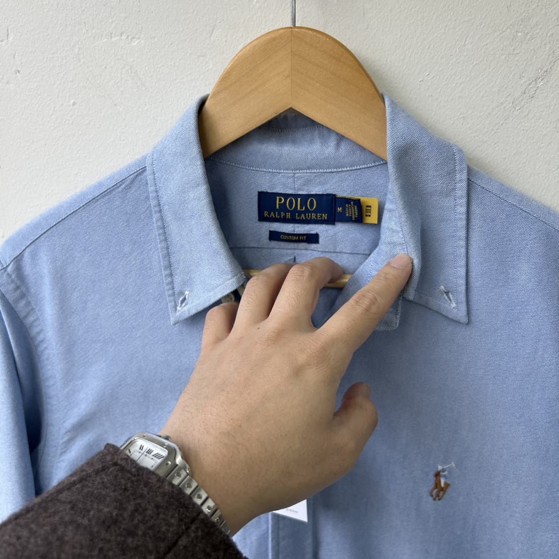 15359 - 폴로 랄프로렌 스카이블루 셔츠 상품이미지3