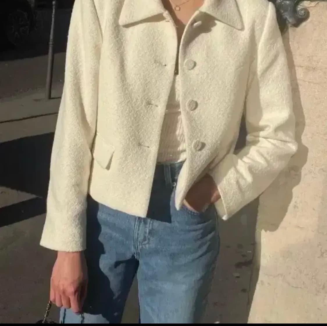 Ore 오어 블레어 부클 재킷 아이보리 상품이미지2
