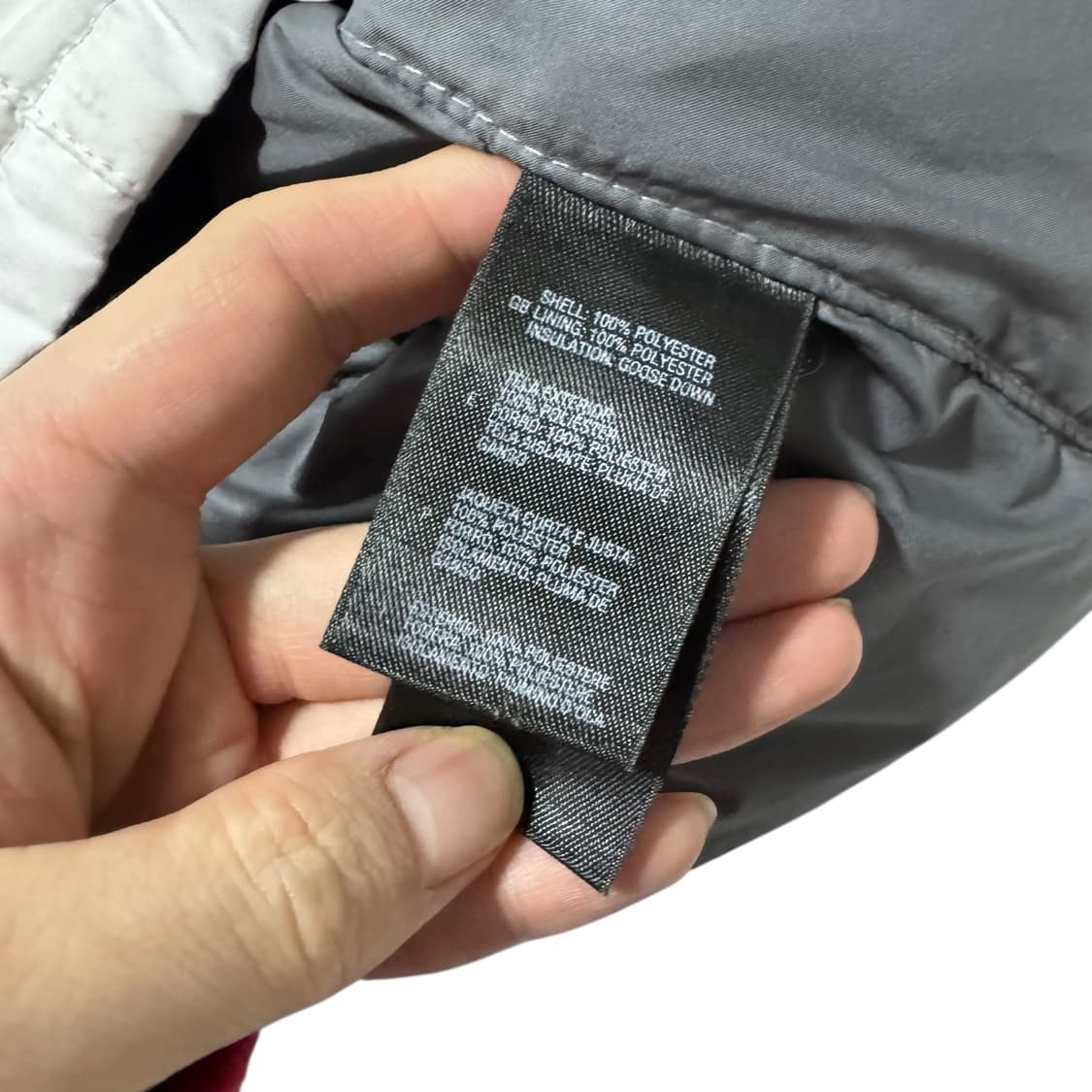 여성 노스페이스 화이트 조끼패딩 상품이미지4