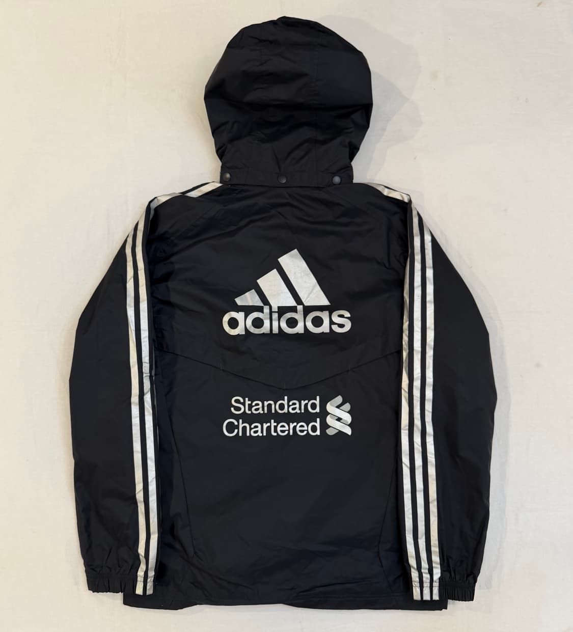 아디다스 11-12 리버풀 후드 탈착 바람막이 차콜 그레이 상품이미지4