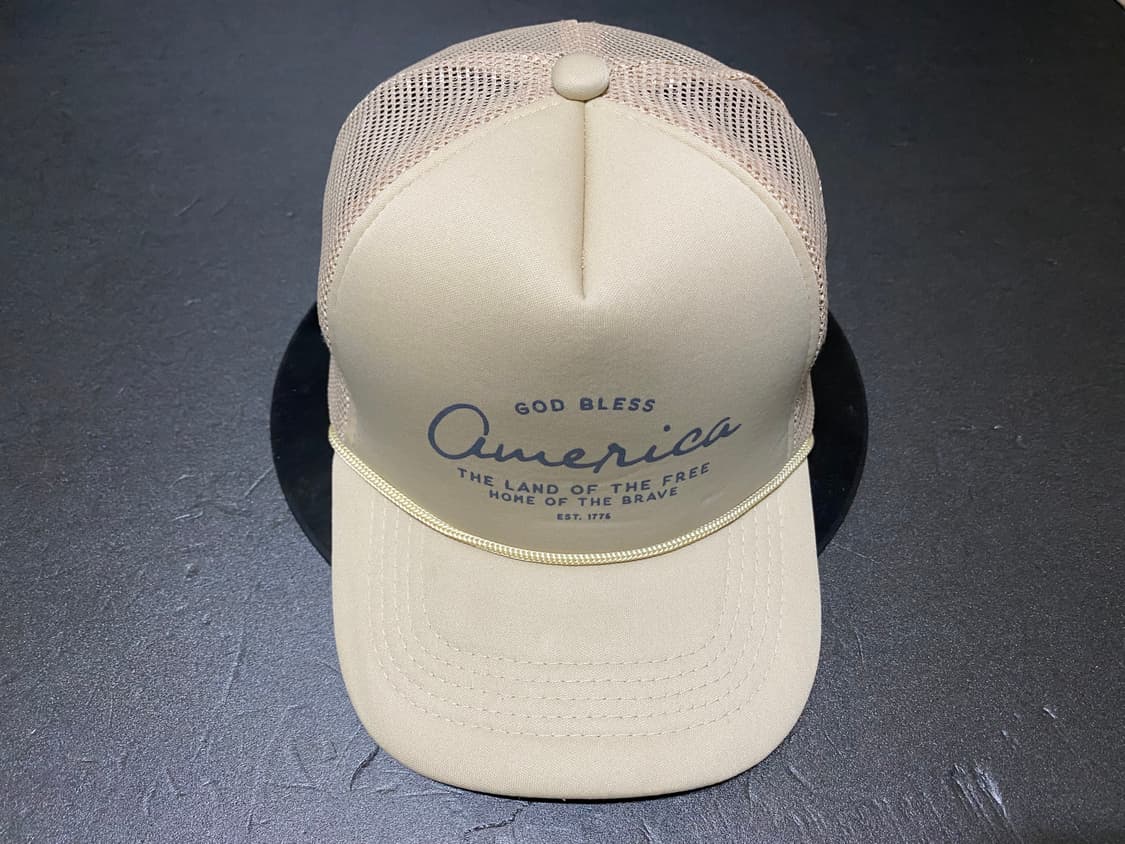 God bless vintage trucker cap메쉬캡빈티지캡볼캡 상품이미지1