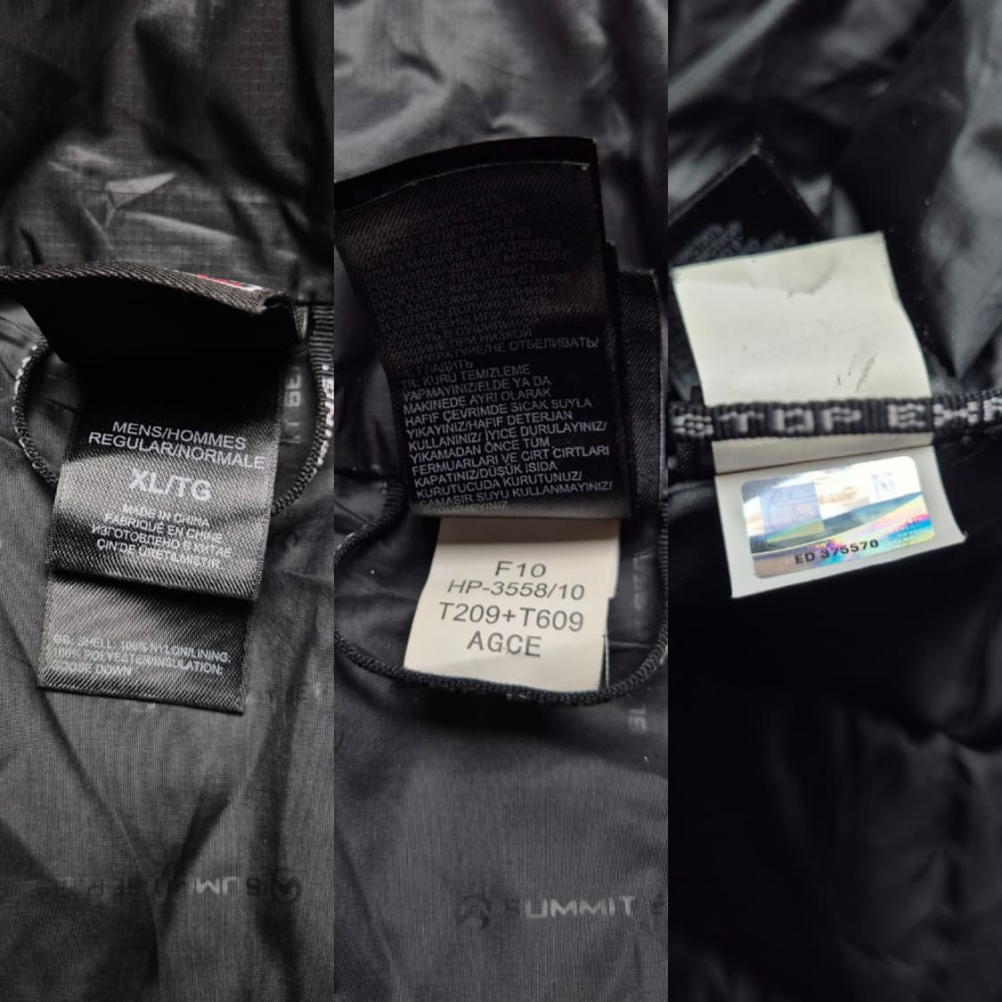 [XL] 노스페이스 800 써밋 구스다운 경량패딩 상품이미지9