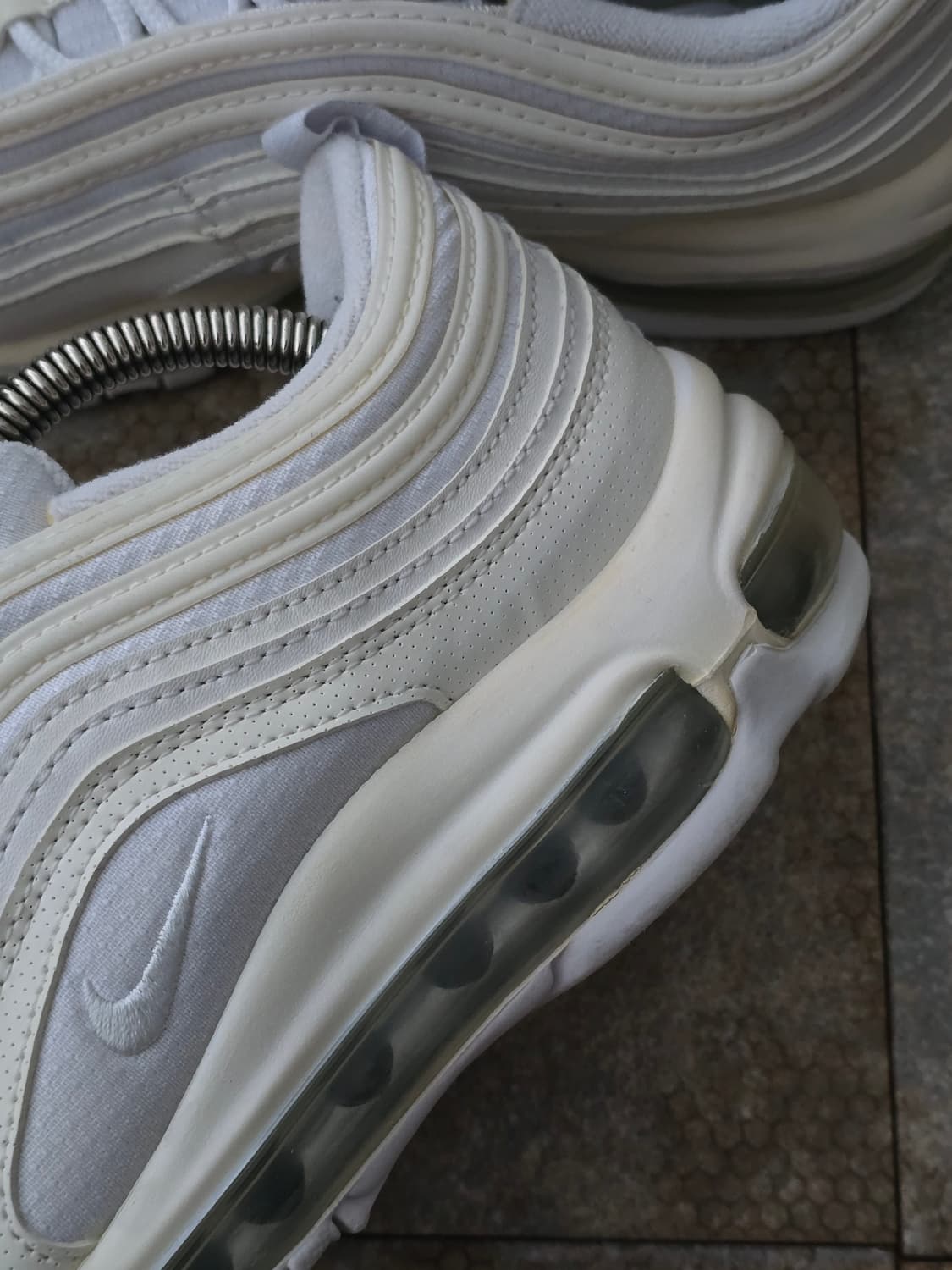 (240)나이키 에어맥스 97 트리플 화이트 상품이미지3