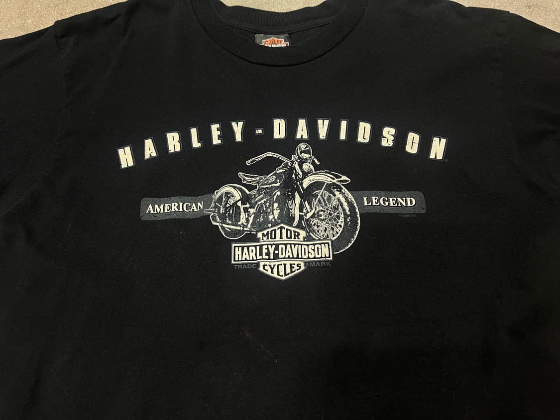 00‘s 할리데이비슨 빈티지 반팔티 상품이미지3