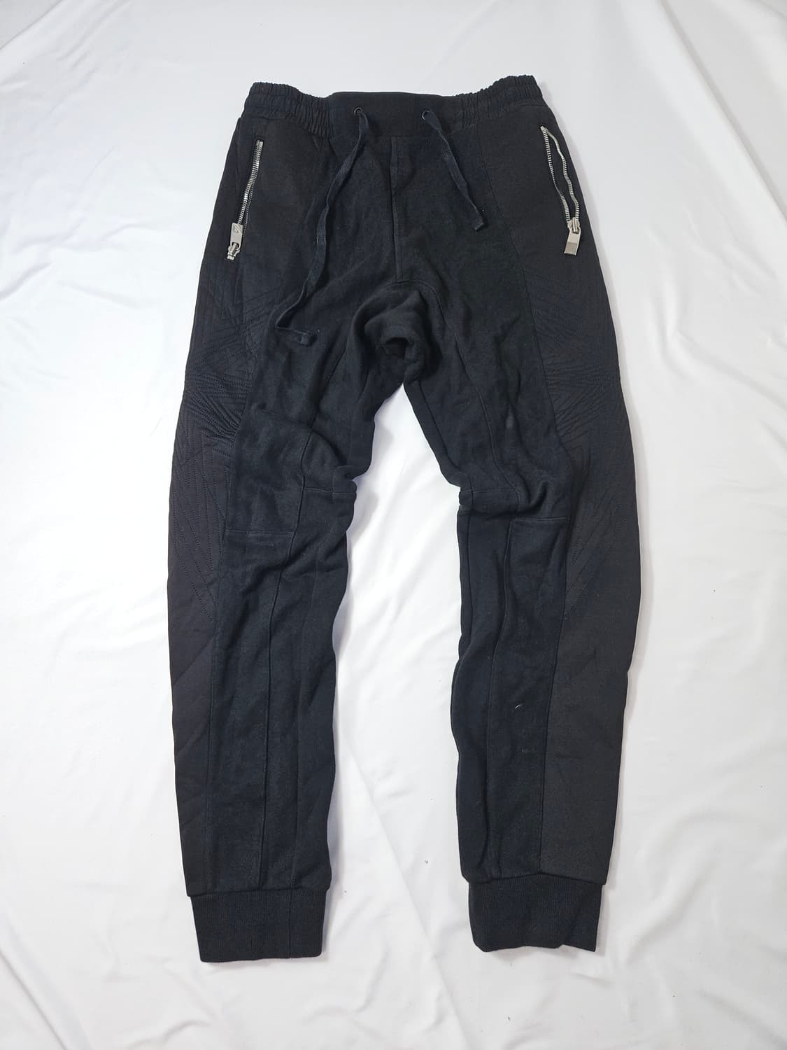 노나곤 NONA9ON 정품 바이커 조거팬츠 스웻 피오갓 릭오웬스 M 상품이미지1