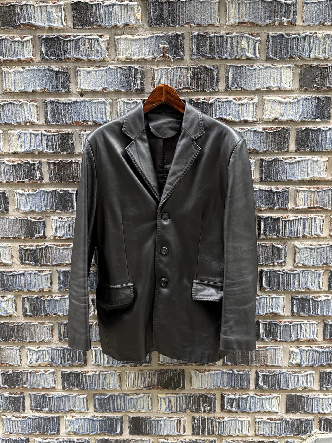 90s 양가죽 블레이저 상품이미지1