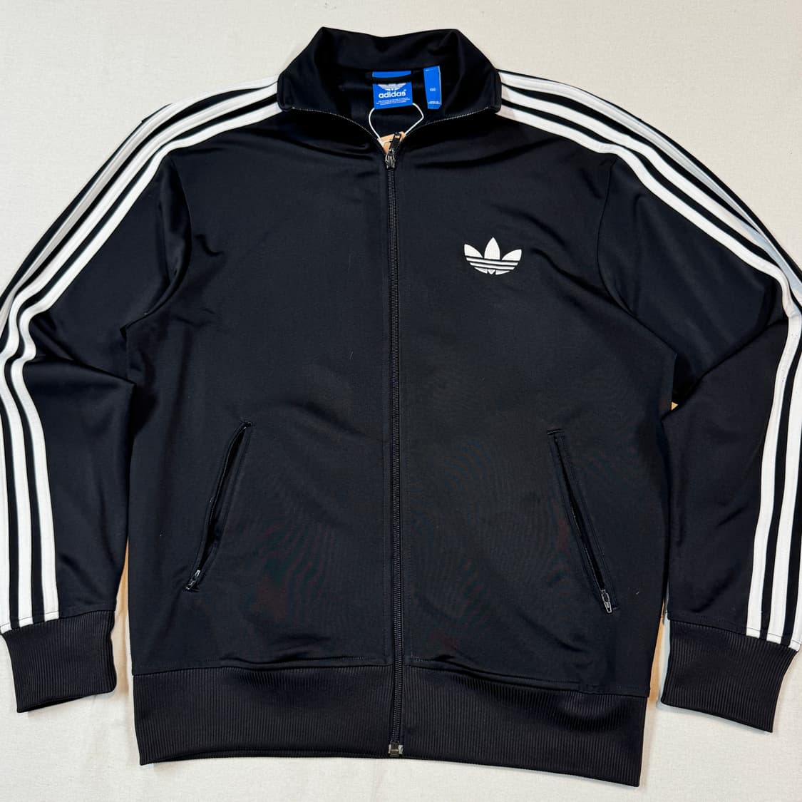 100) 아디다스 파이어버드 삼선 져지 트랙탑 집업 블랙 A11 상품이미지2