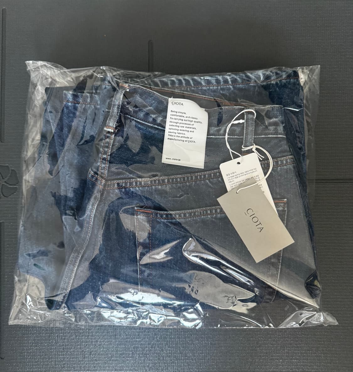 Ciota 시오타 배기 5포켓 팬츠 36 (새 상품) 상품이미지10