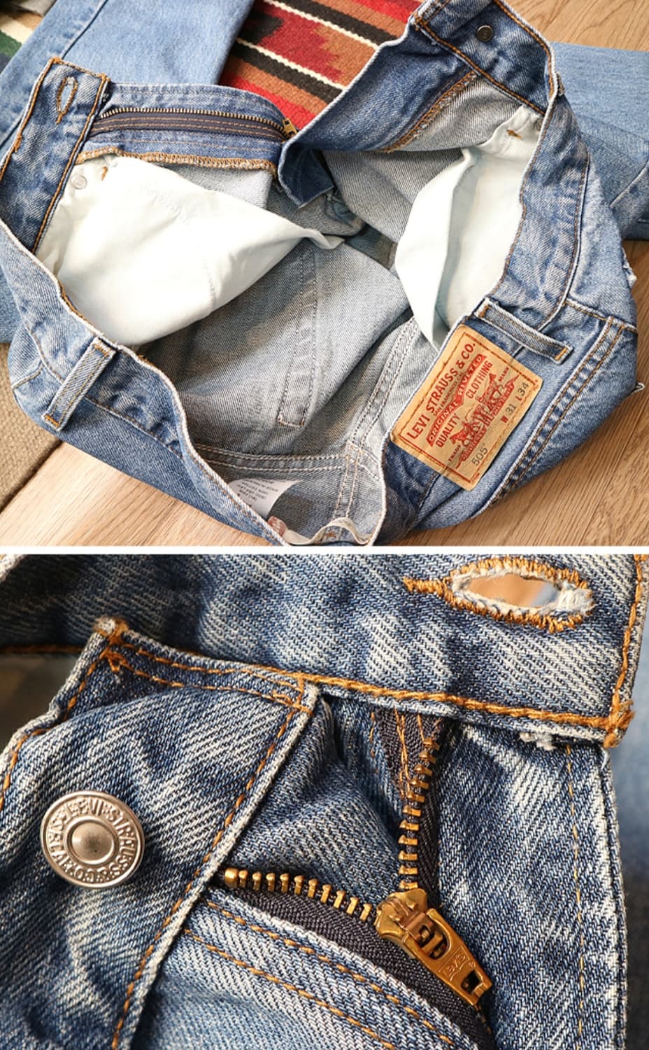 
05S LEVIS 리바이스 505 데님
30 상품이미지7