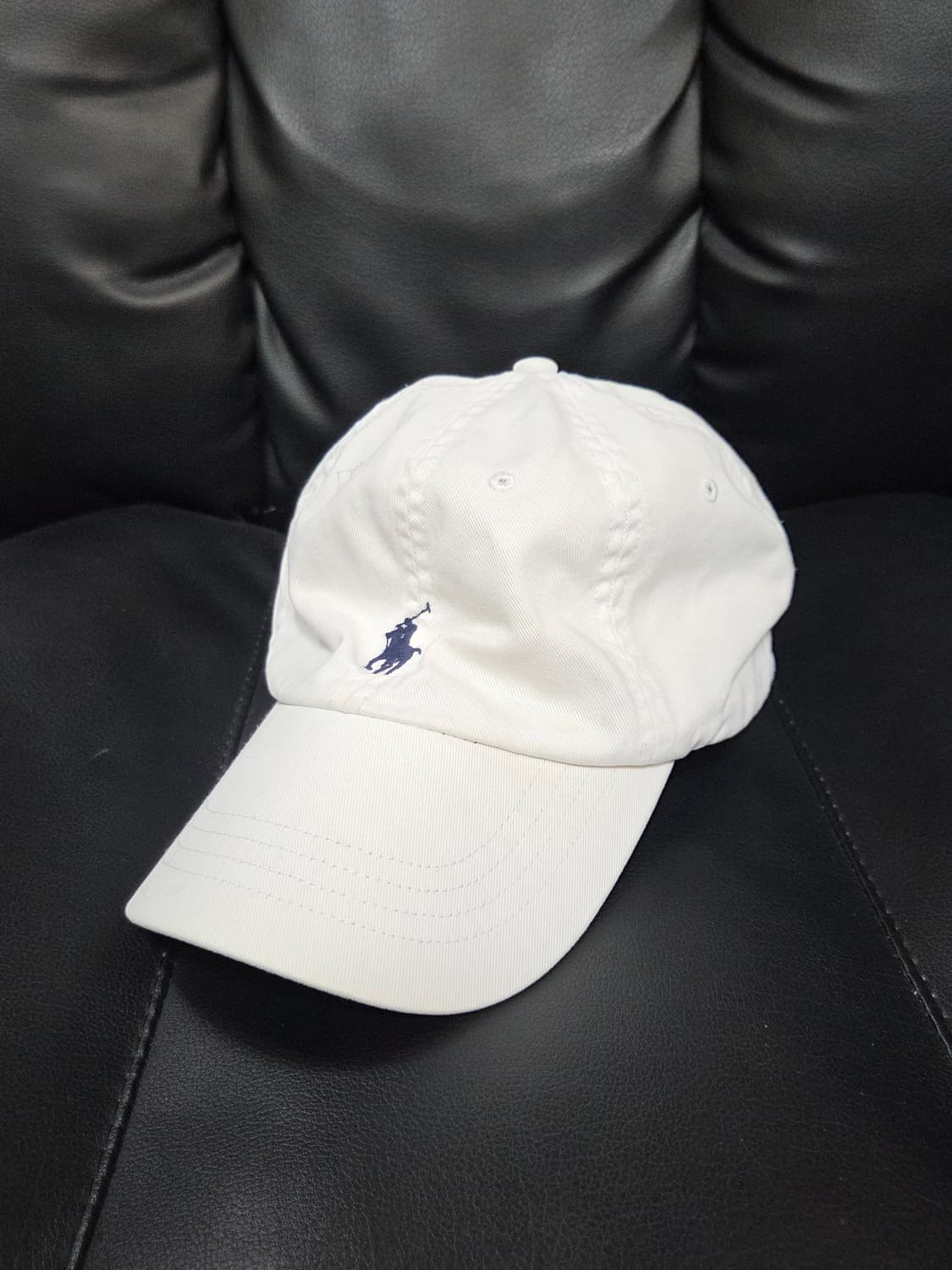 [폴로 랄프로렌 X 무신사] 익스클루시브 코튼 치노 볼캡 | 00089 상품이미지1