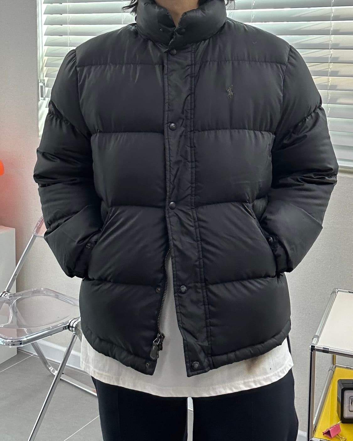 (105)90'S 폴로 다운 푸퍼패딩-M1578 상품이미지1