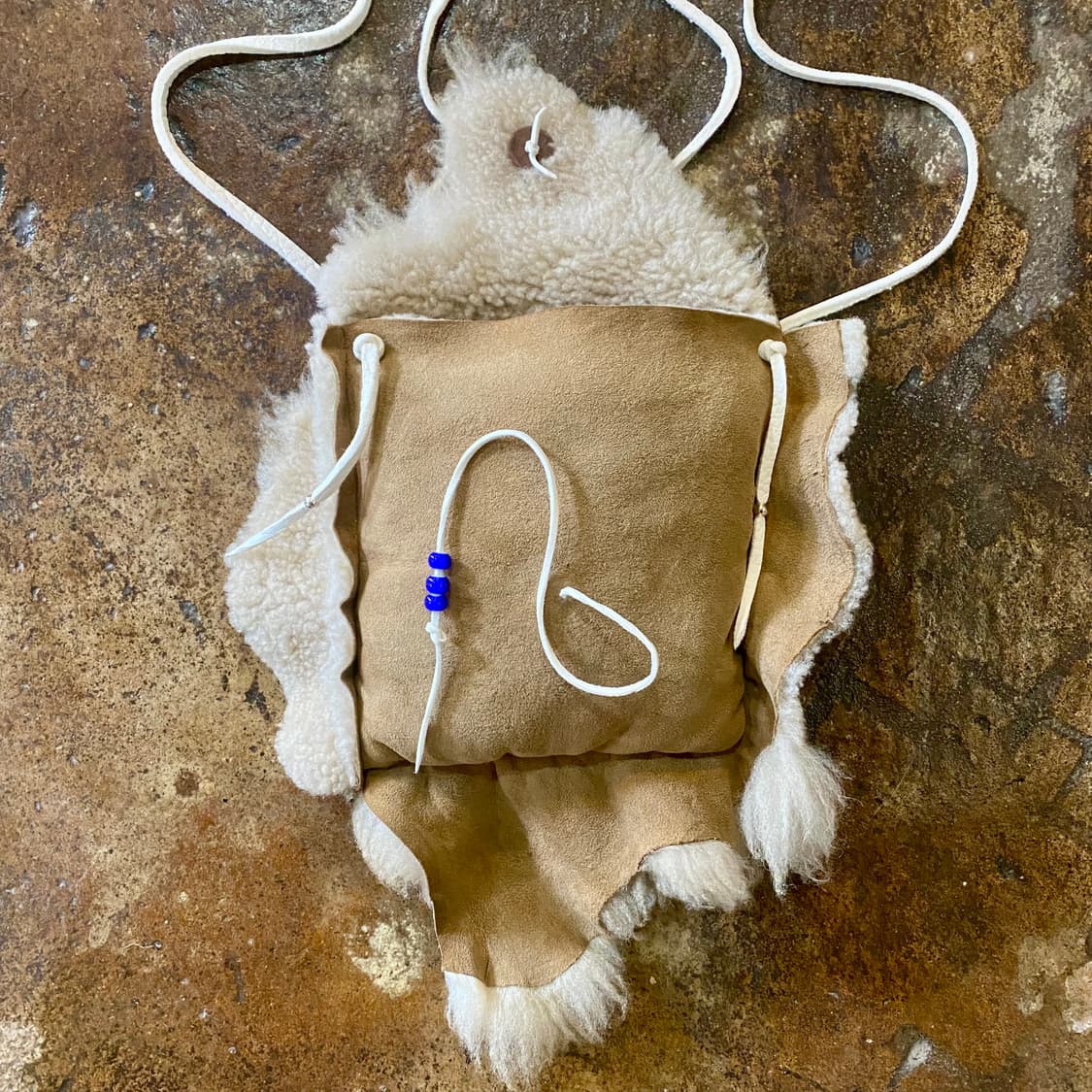 빈티지 무스탕 크로스백 상품이미지4