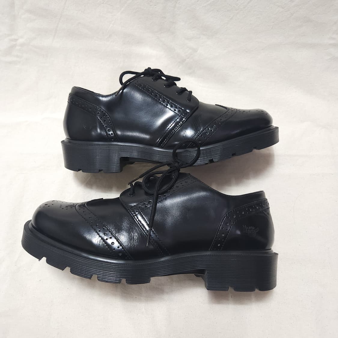 [9UK] 닥터마틴 빈티지 90s Brogue Square Toe Men 상품이미지4