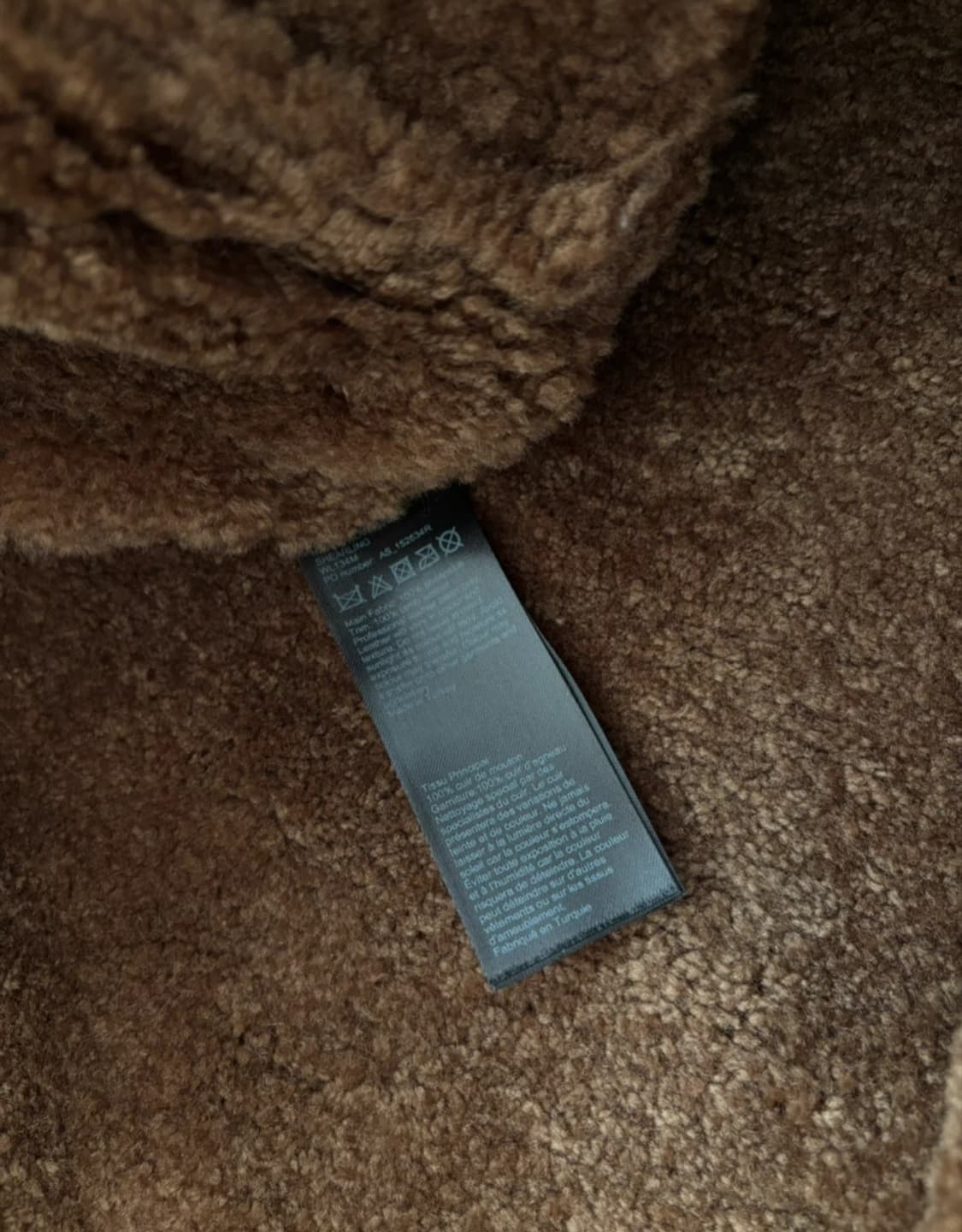 올세인츠 시어링 오버서이즈  무스탕 자켓 M 상품이미지6