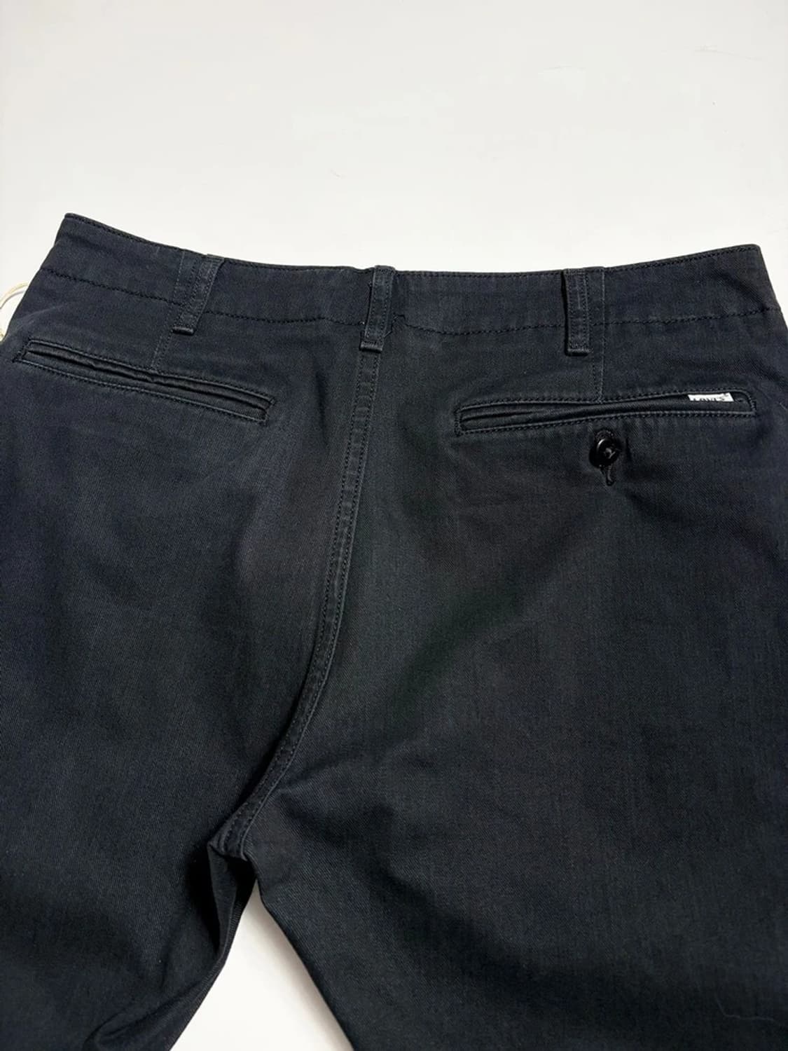 리바이스 00's 블랙 데님 반바지 R1670 상품이미지5