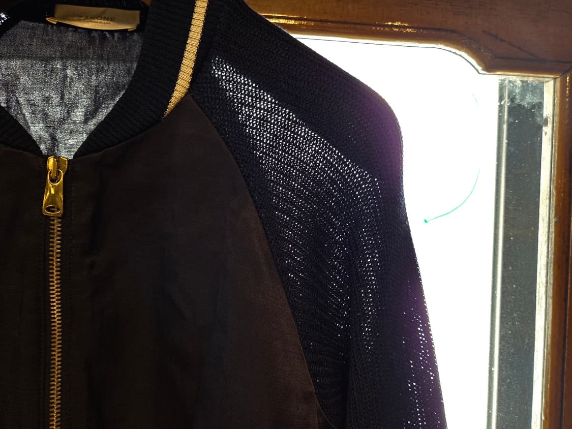 이탈리아 브랜드 자노네 니트블루종 상품이미지3