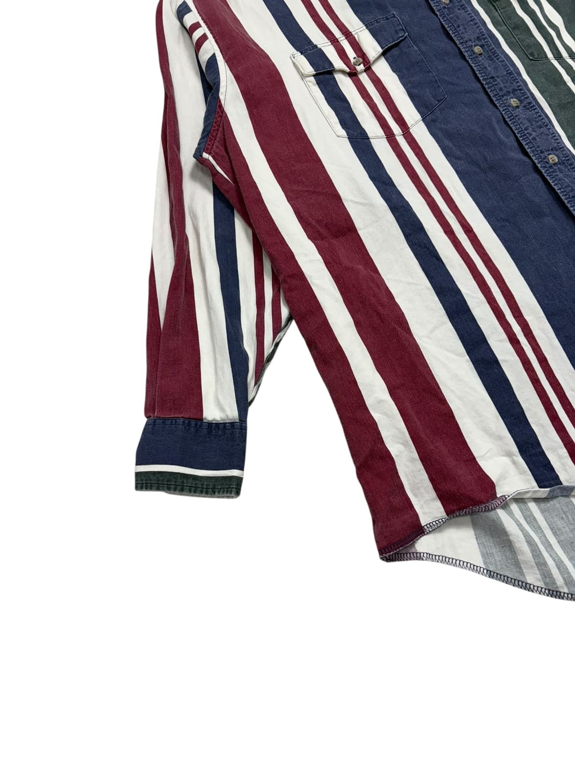 랭글러 빈티지 멀티컬러 스트라이프 웨스턴 셔츠 상품이미지3