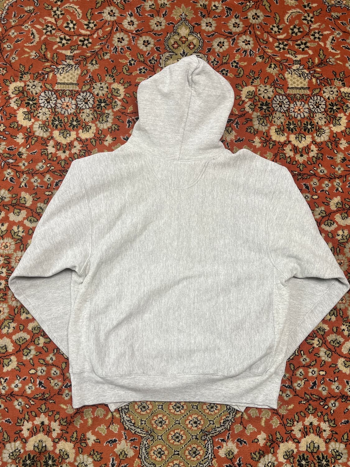 [M] 00s 챔피온 USA 리버스위브 후드티 그레이 상품이미지3