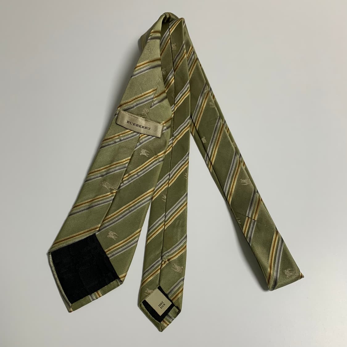 버버리(BURBERRY) 스트라이프 넥타이 명품 모노그램 클래식 A등급 상품이미지9