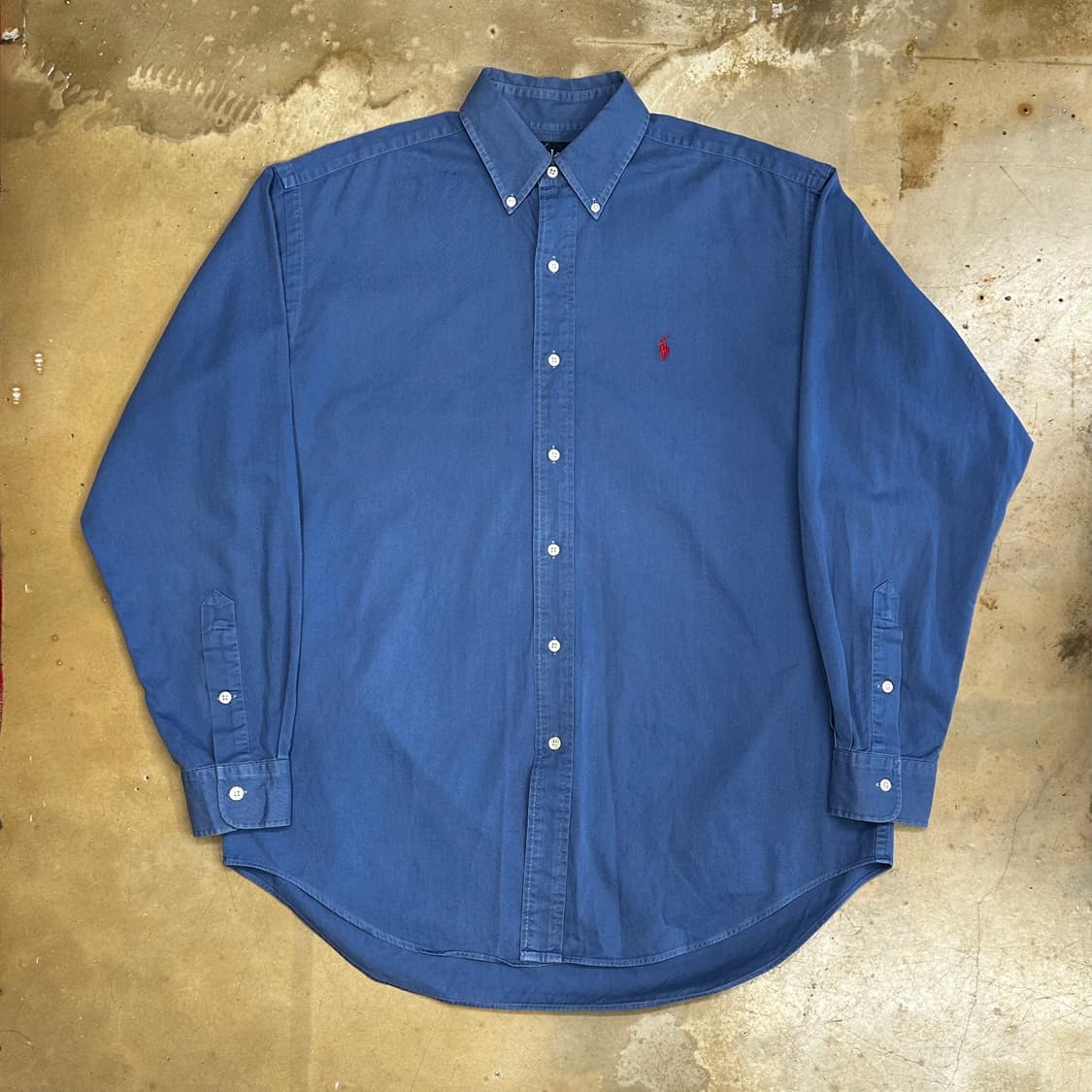 M 폴로랄프로렌 스카이블루 코튼 셔츠 상품이미지2