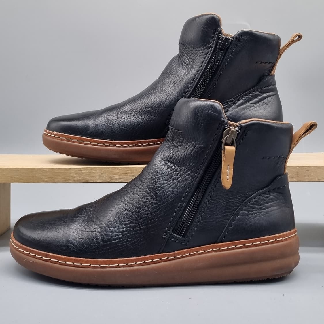 클락스 레더 여성앵클부츠220 상품이미지1