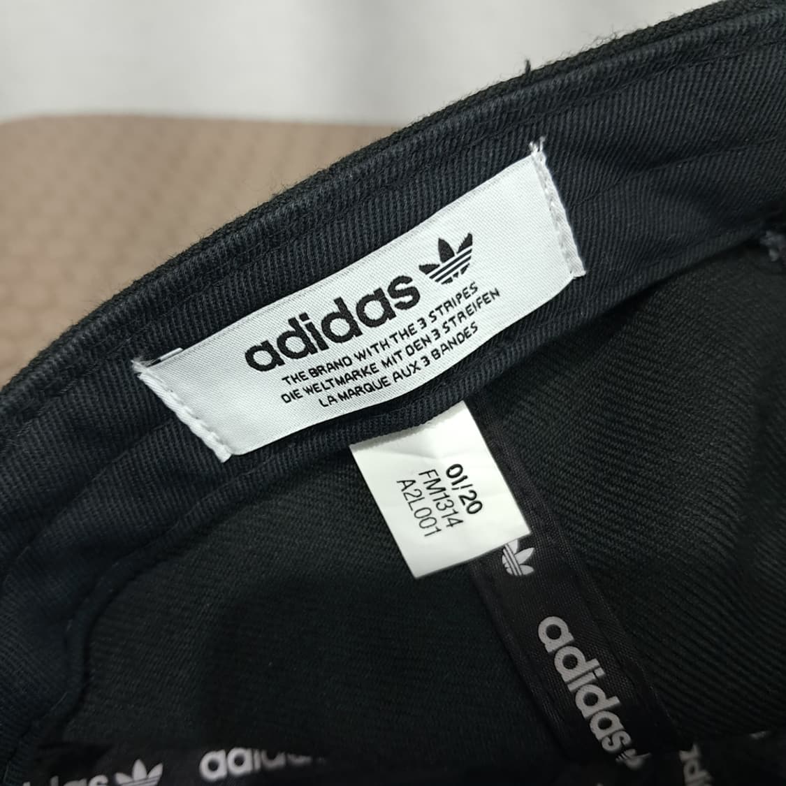 빈티지 아디다스 로고 블랙 볼캡 P1990 상품이미지8