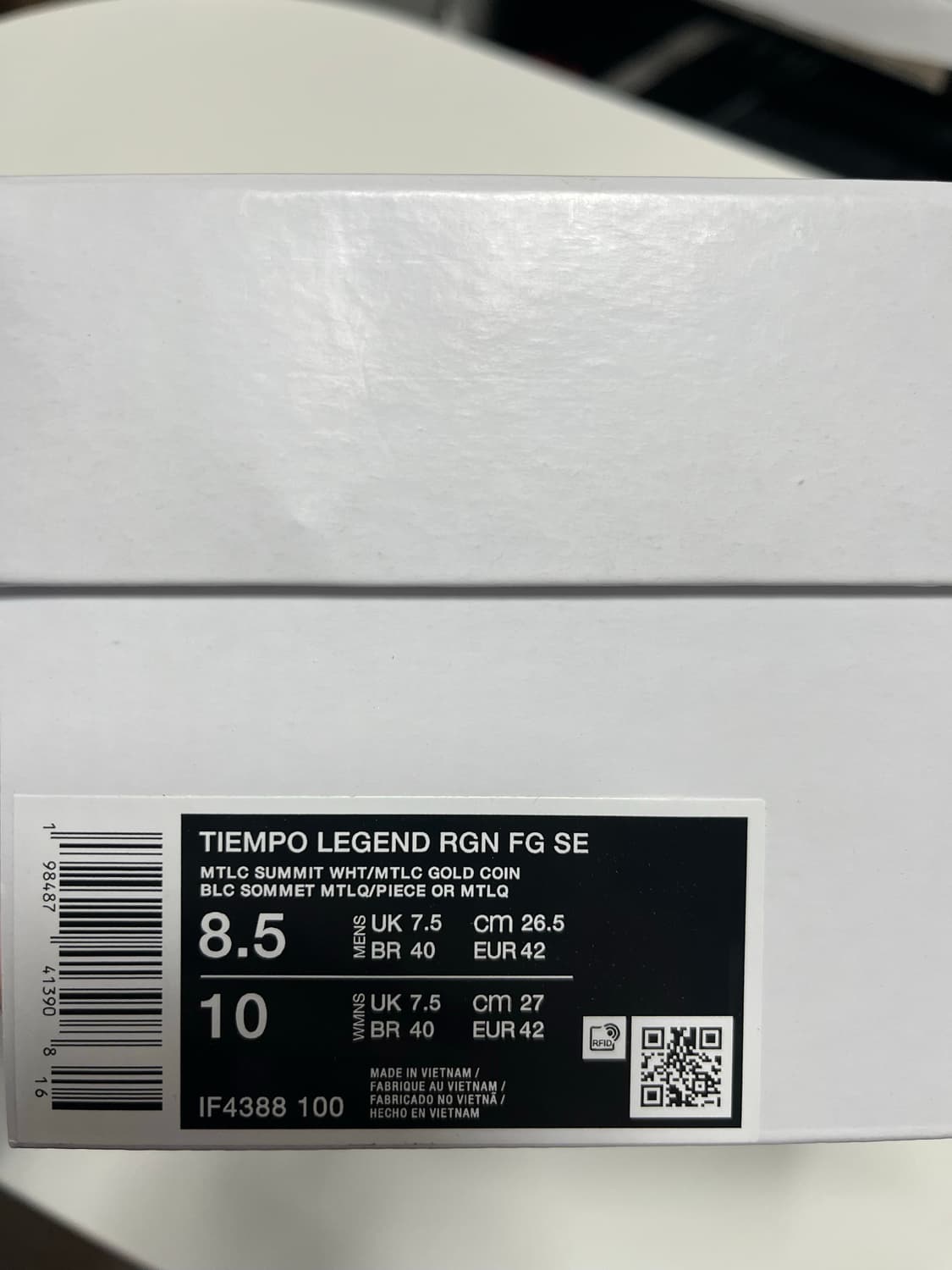 나이키 티엠포 레전드 FG 'R10' 스페셜 에디션 (새제품) 상품이미지2