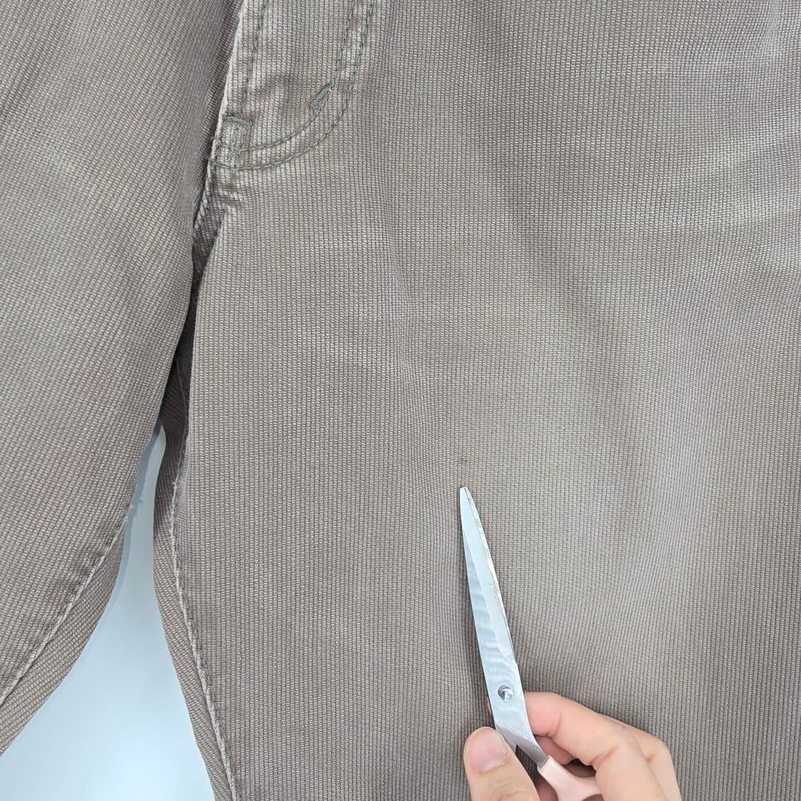 일번 빈티지 브라운 면바지 남성 바지 29 상품이미지10