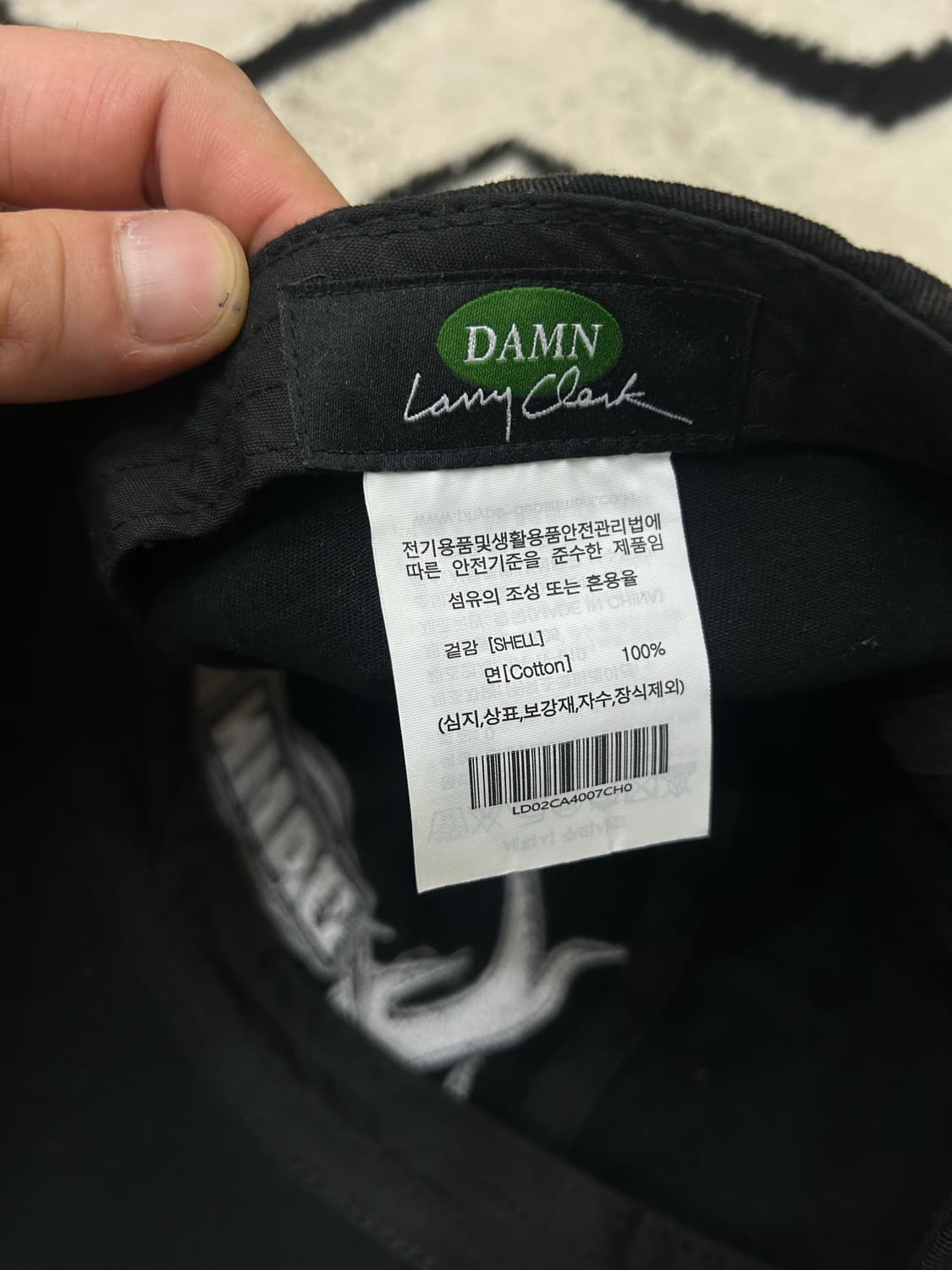 래리클락 트리벌 볼캡/챠콜 상품이미지4