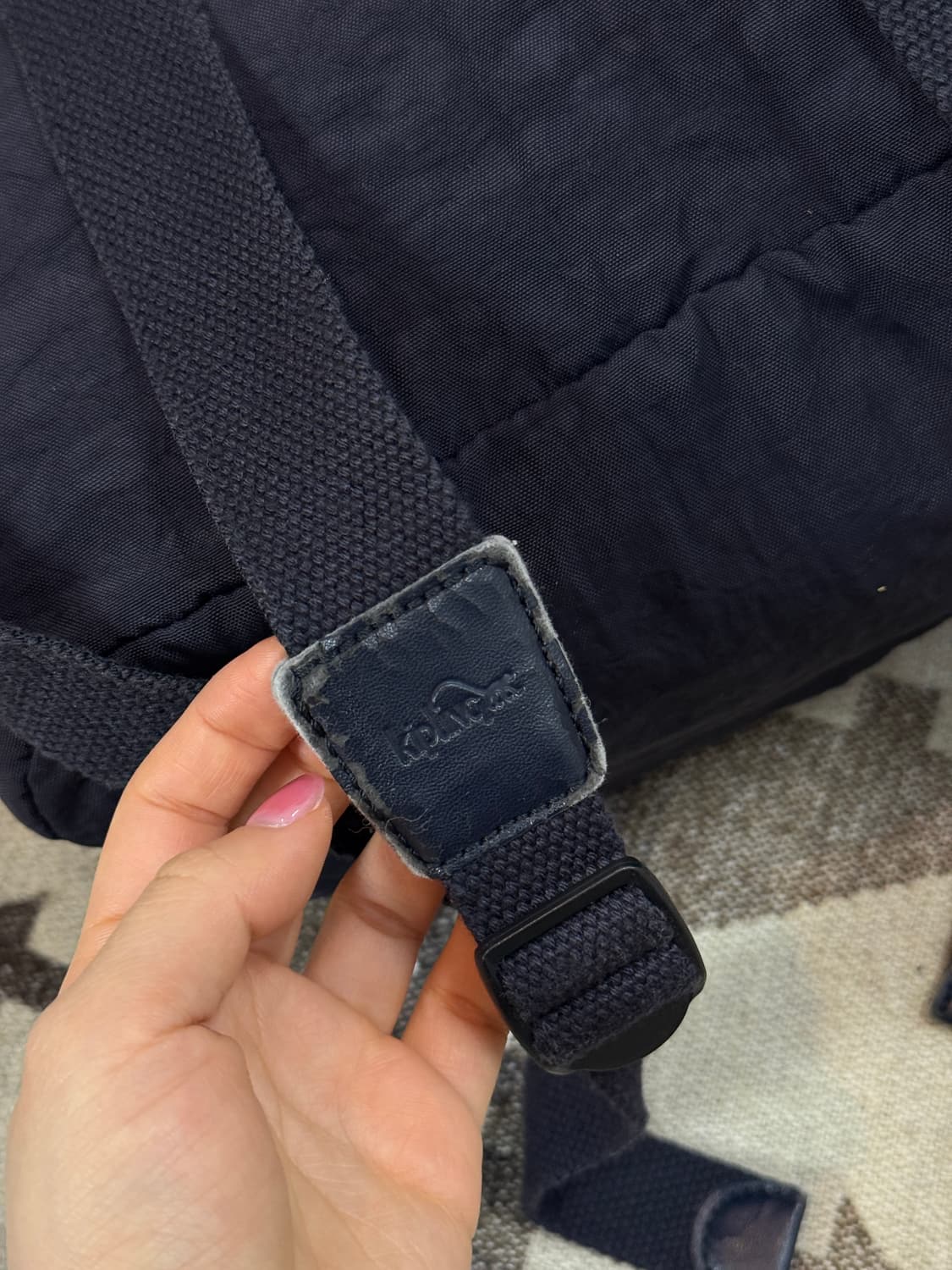 키플링 복조리 미니 백팩 네이비 상품이미지8