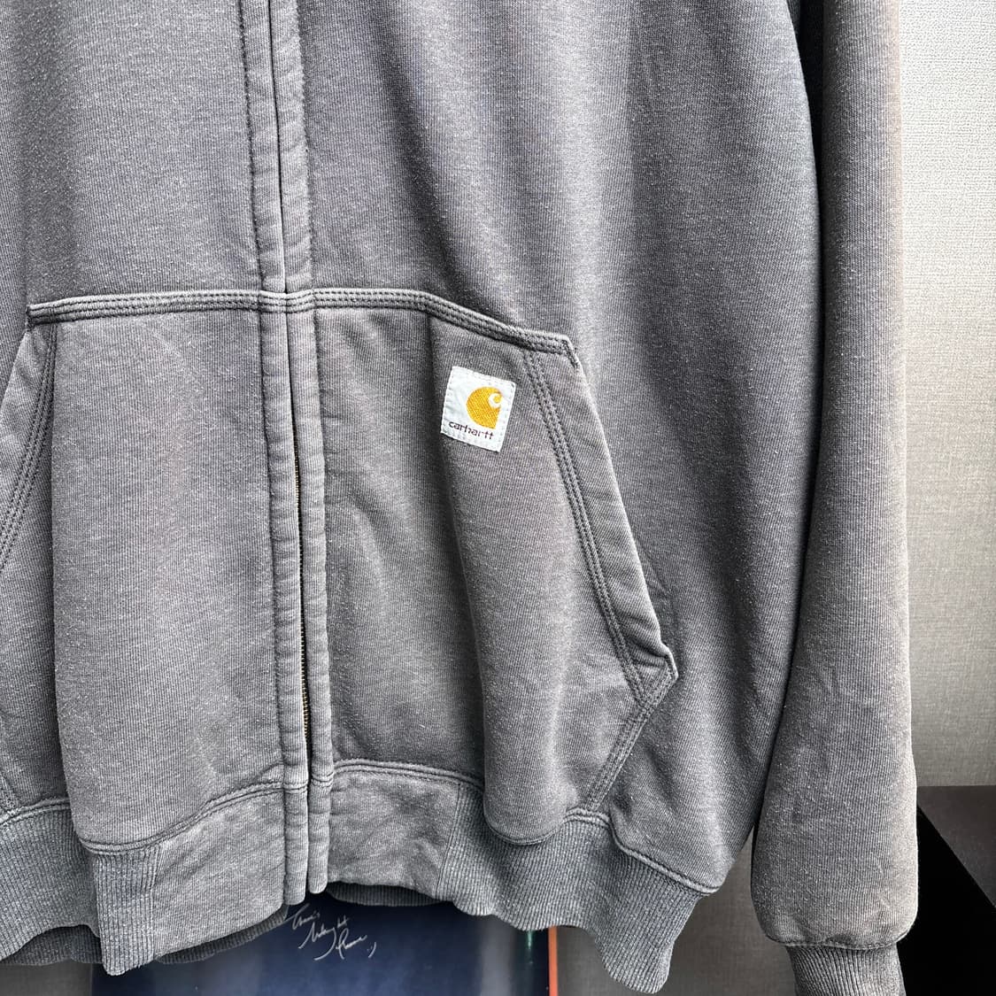 칼하트 레인디펜더 후드집업 상품이미지4