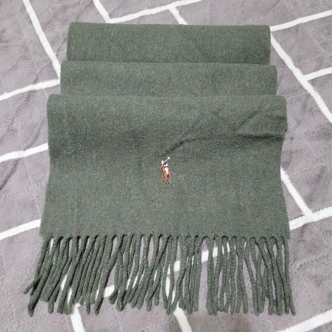 정품 랄프로렌 울 목도리 상품이미지3