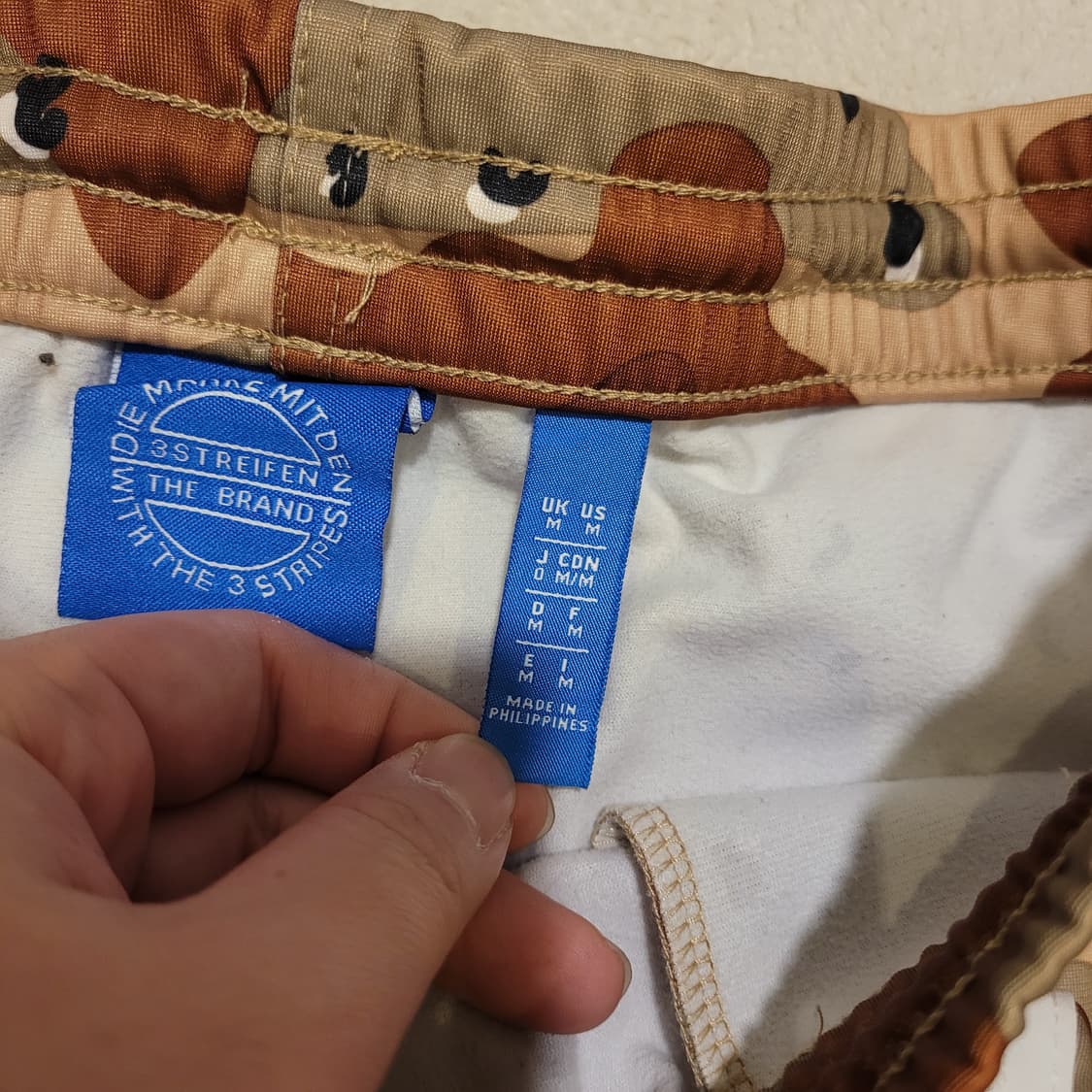 아디다스 카모 파이어버드 팬츠 M 상품이미지5