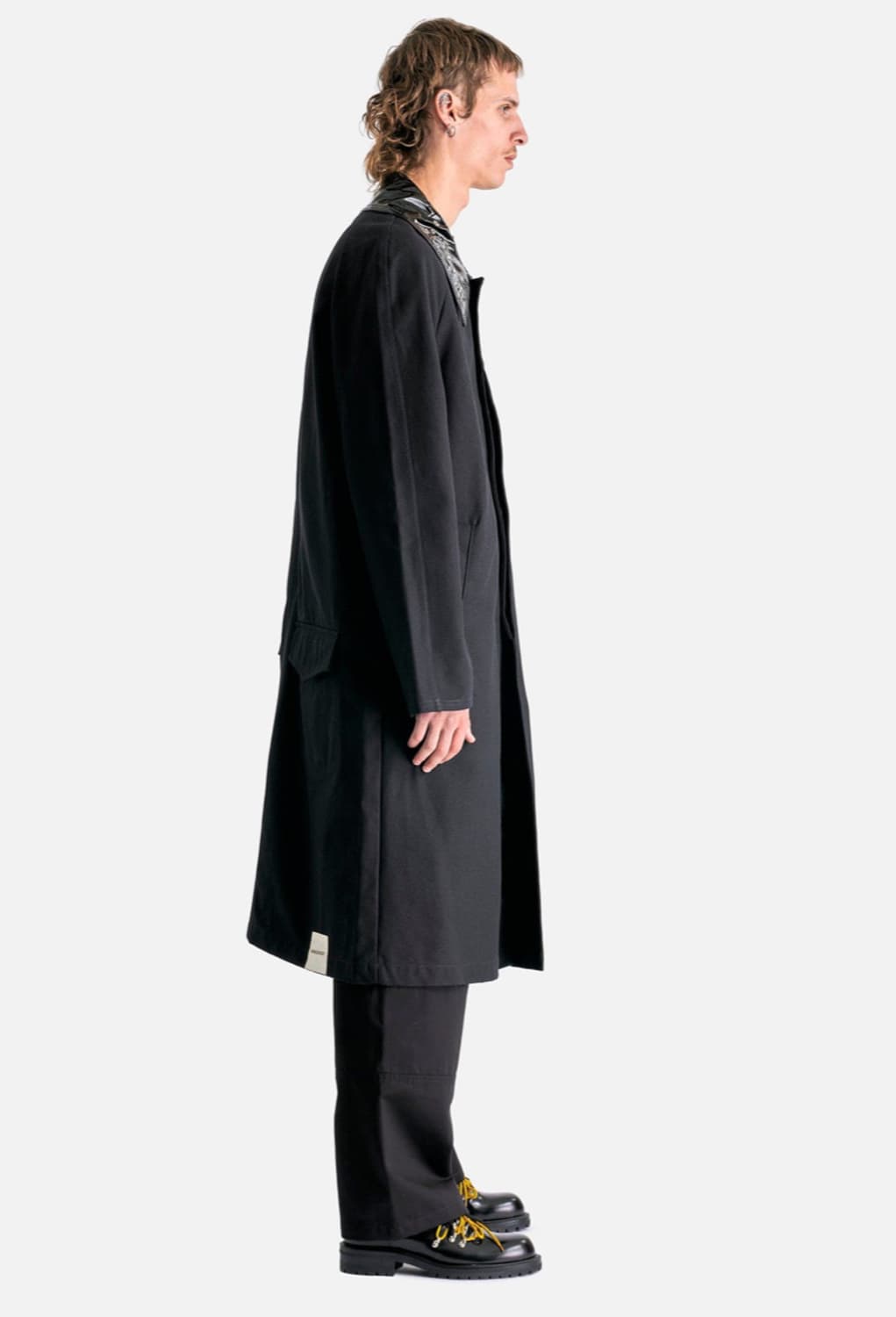 나마체코 아트란 데님 코트 상품이미지2