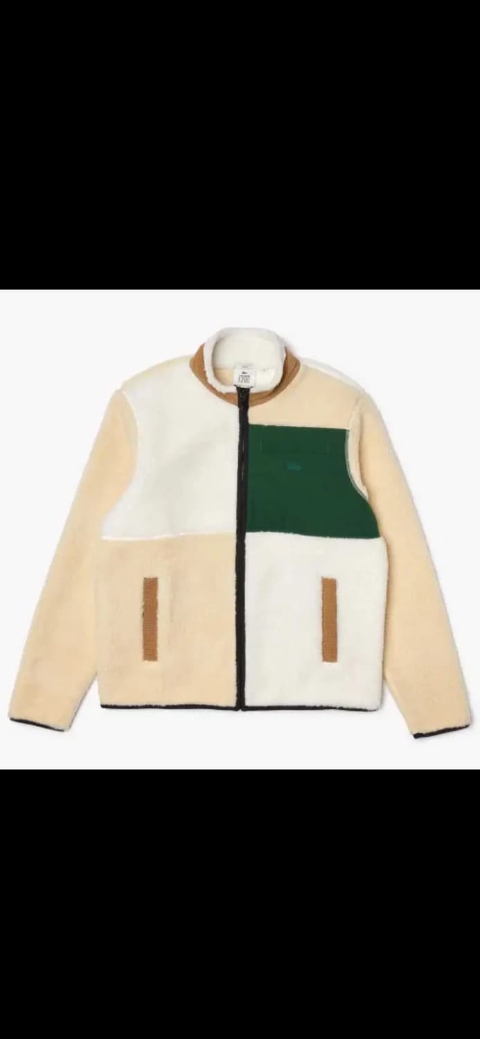 라코스테 라이브 뽀글이 점퍼 베이지 s사이즈 상품이미지9