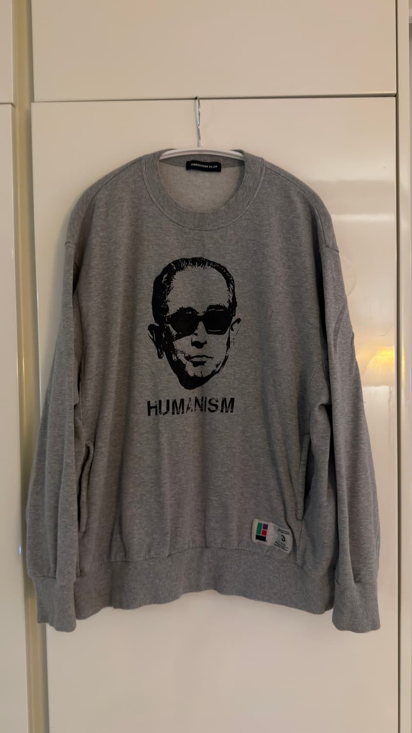 언더커버 humanism 맨투맨 3사이즈 상품이미지1
