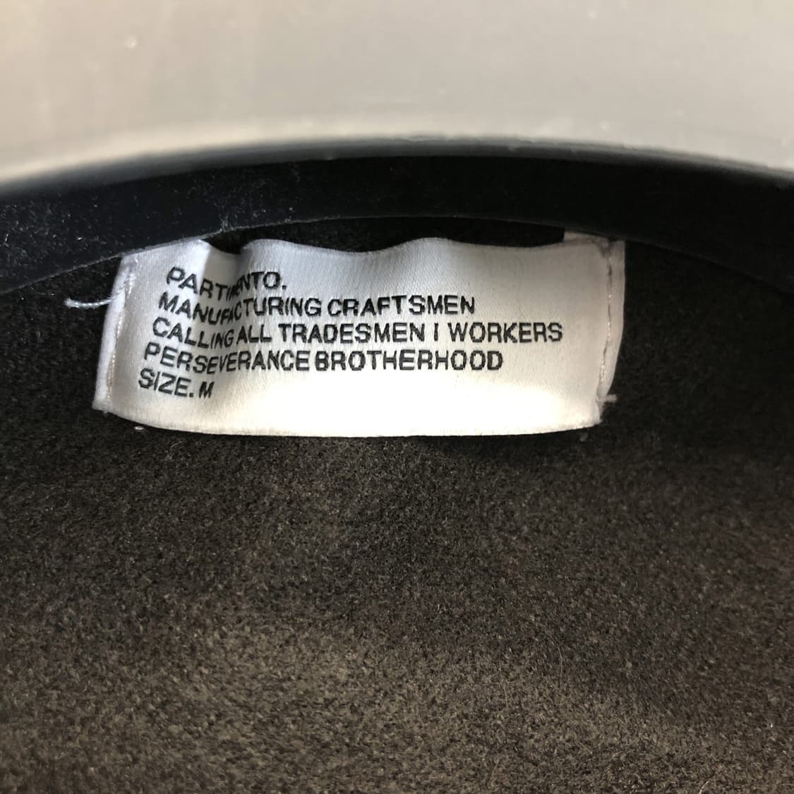 파르티멘토 멜톤 더플코트 M 블랙 상품이미지5