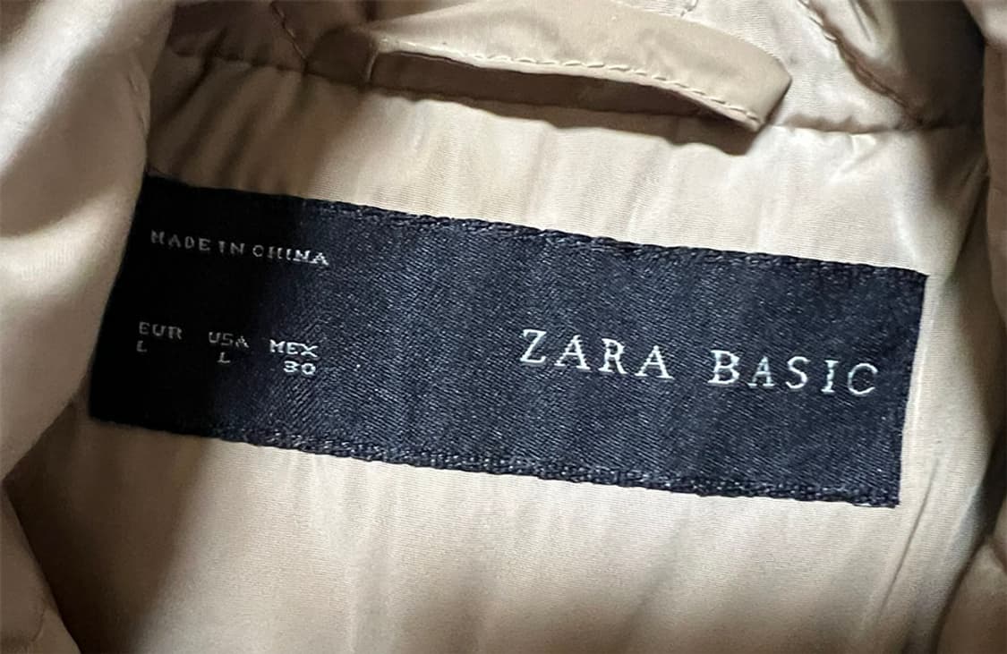 ZARA 자라 여자 퀼팅자켓 누빔 L 100 77 상품이미지3